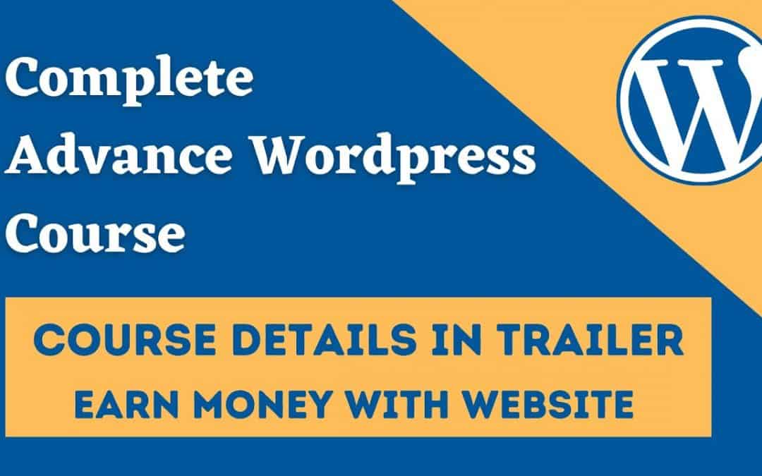 WordPress For Beginners – WordPress Course Trailer | Az SoftwareHouse