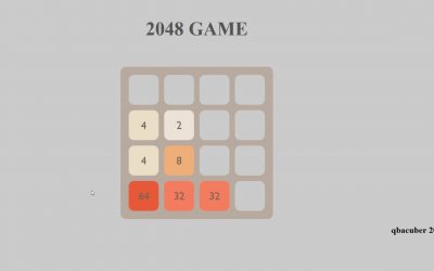 2048 GAME in JavaScript (JS+HTML+CSS) [CODE]