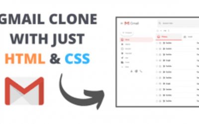 How to Build Gmail Clone using HTML & CSS – Beginners Tutorial