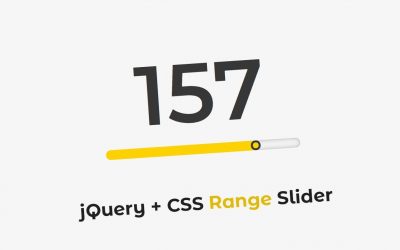 jQuery + CSS Range Slider | Custom Value Range Slider | Web Design Tutorial | DesignTorch