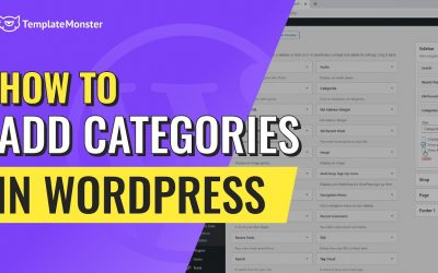 WordPress For Beginners – How To Add Categories In WordPress? Step-by-step WordPress tutorial