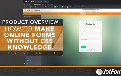 How to make online forms without CSS knowledge