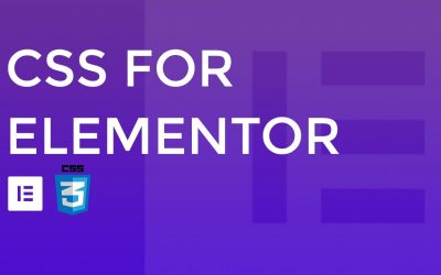 CSS For Elementor | Write Custom CSS in Elementor | Web Cifar 2020