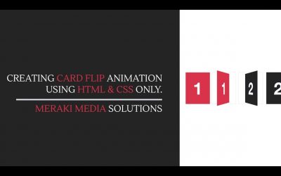 Card Flip Animation: HTML & CSS ONLY