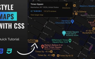 How To Style Google Maps With CSS Filters (Quick Tutorial)