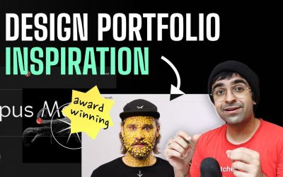 10 Award Winning Design Portfolios for Inspiration + Make Them in 1 Click!