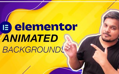 Amazing Elementor Animated Backgrounds using Unlimited Elements (FOR FREE)⚡️⚡️💥