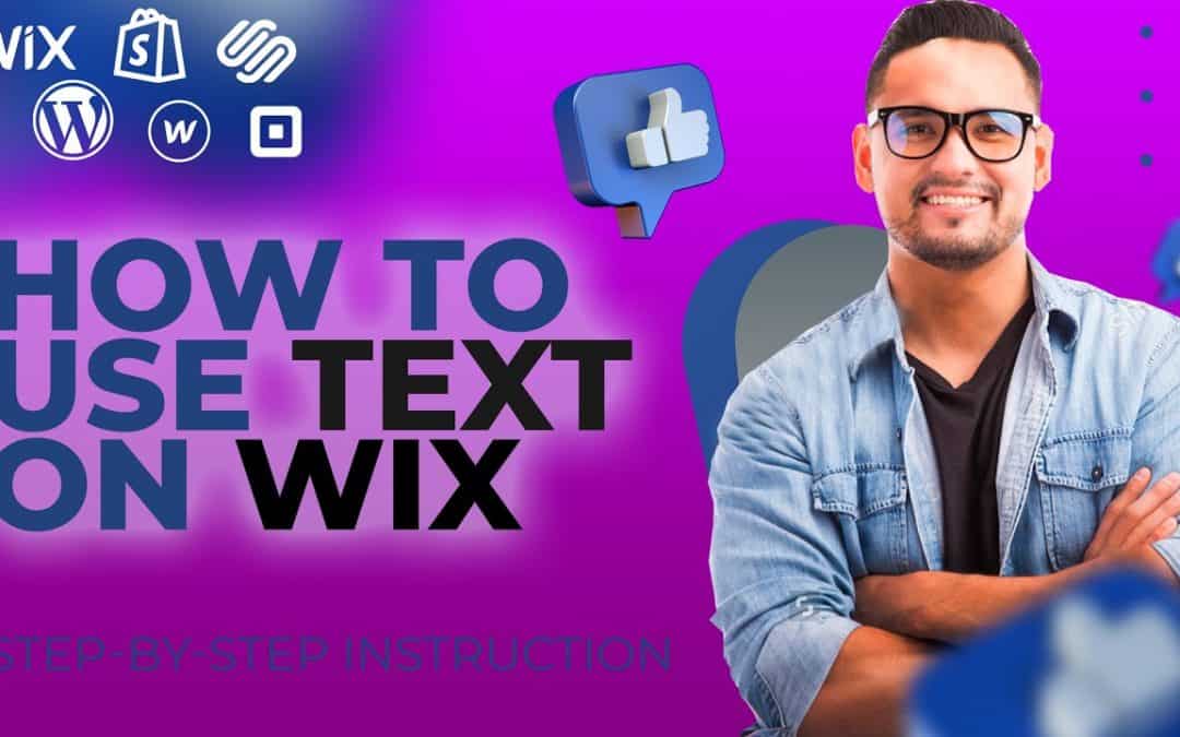 Do It Yourself – Tutorials – HOW TO MAKE A WEBSITE? / How To Use Text on WIX.COM / Step By Step TUTORIAL FOR BEGINNERS