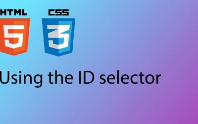 HTML & CSS 2020 Tutorial 20 – The ID selector