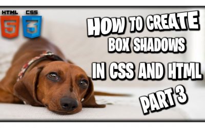 How To Create Box Shadows Using CSS and HTML Part 3 | HTML and CSS Tutorial