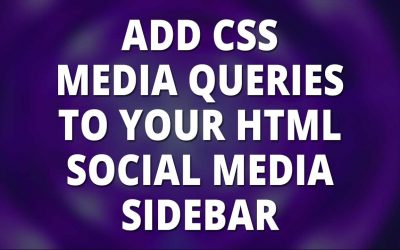 Bootstrap Website – Add CSS Media Queries To Your HTML or Bootstrap Website