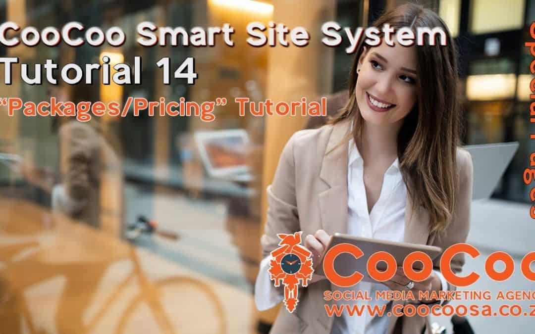 Do It Yourself – Tutorials – CooCoo Smart Site – Tutorial 14 – (Packages/Pricing) – Build your Joomla website in under 60 minutes