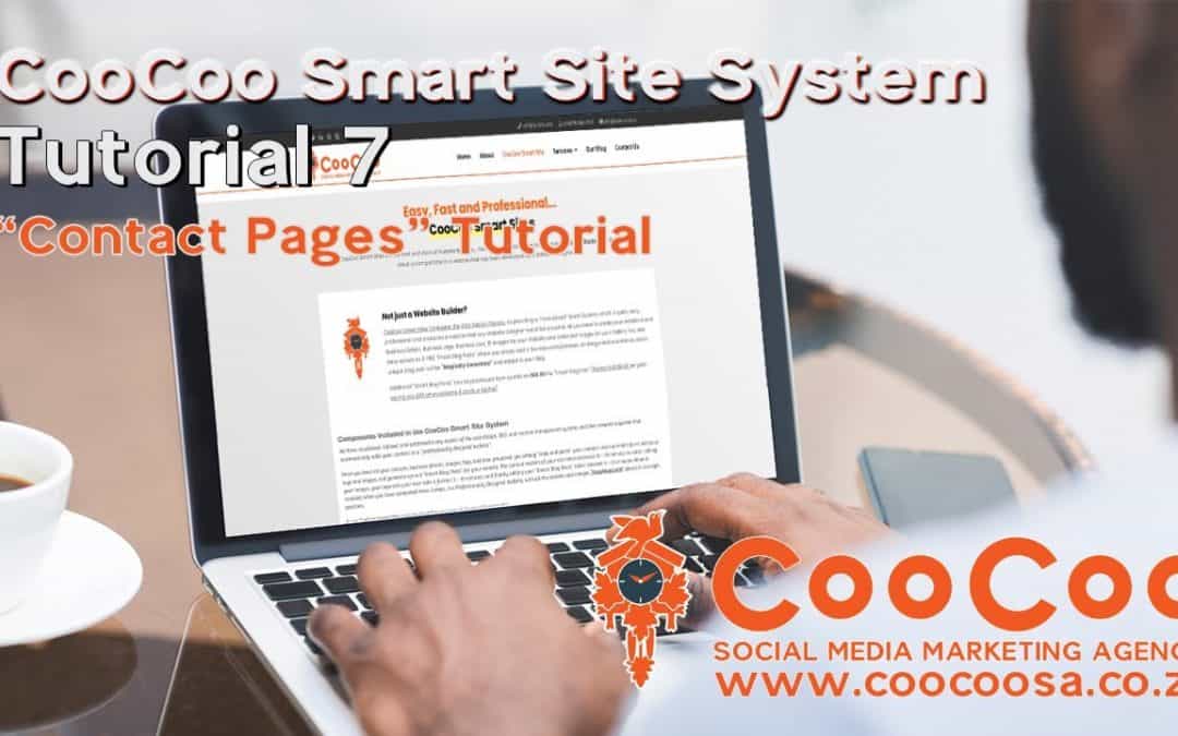 Do It Yourself – Tutorials – CooCoo Smart Site – Tutorial 7 – (Contact Pages) – Build your Joomla website in under 60 minutes!