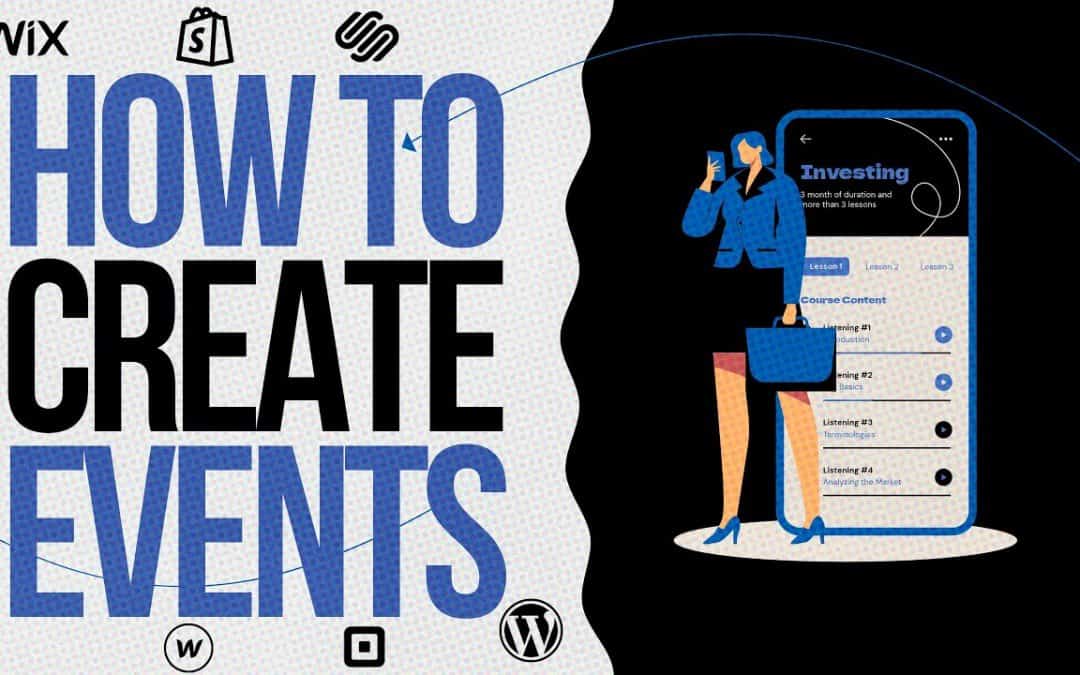 Do It Yourself – Tutorials – HOW TO CREATE A WEBSITE For Beginners? / Manage Events on WIX.COM Tutorial