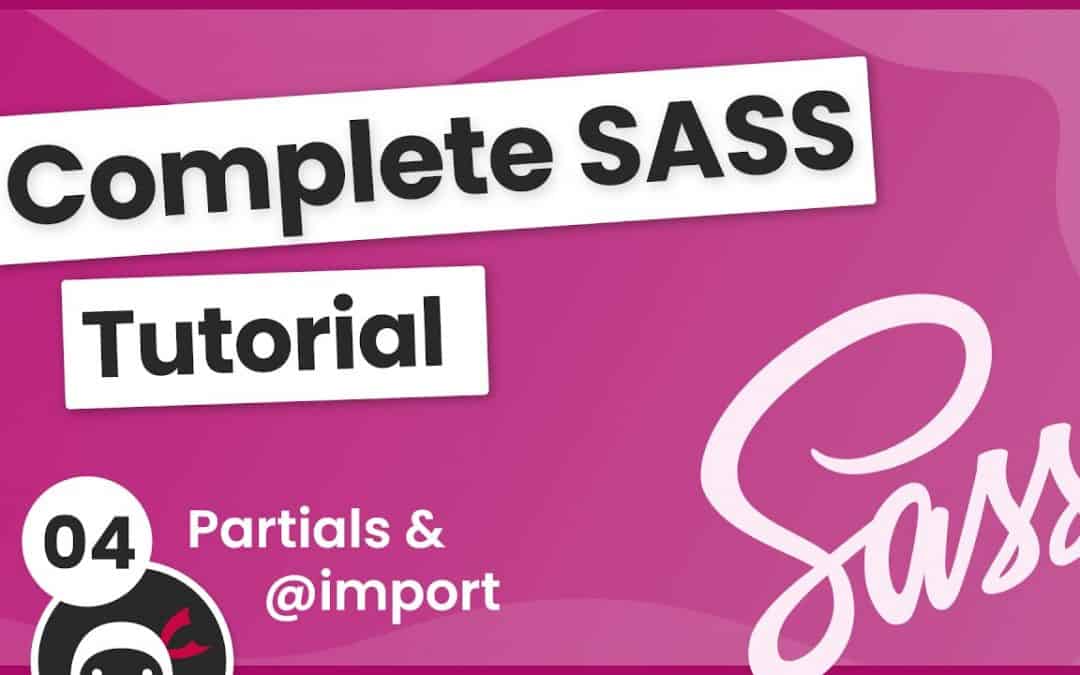 Do It Yourself – Tutorials – SASS Tutorial (build your own CSS library) #4 – Partials & @import