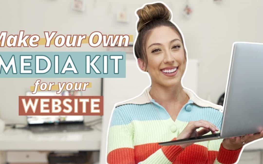 Do It Yourself – Tutorials – How To Create A Media Kit On Your Website For Brands | Step by step walkthrough tutorial using Zyro