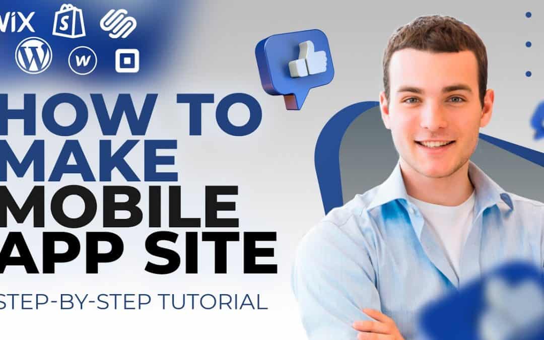 Do It Yourself – Tutorials – HOW TO BUILD Mobile App Website on WIX.COM? / Step By Step TUTORIAL For Beginners