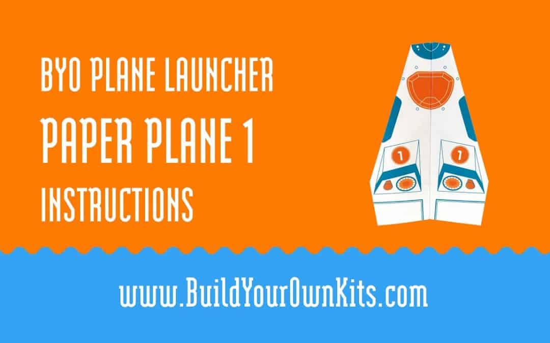 Do It Yourself – Tutorials – Paper Plane 1 Instructions | Build Your Own Kits