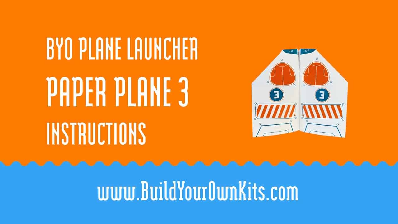 Paper Plane 3 Instructions | Build Your Own Kits