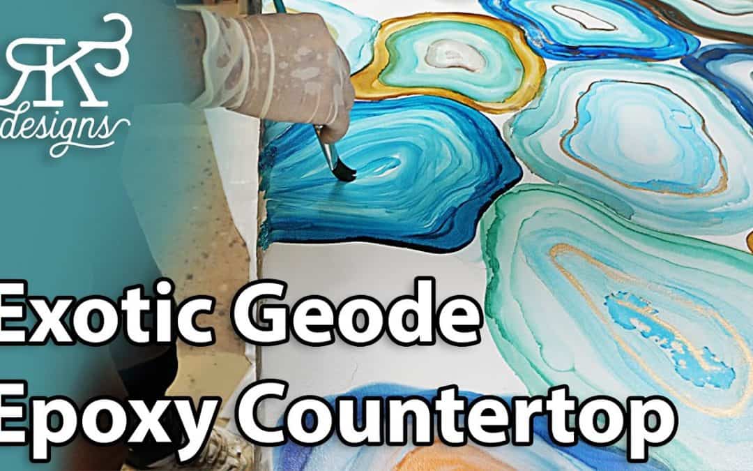 Do It Yourself – Tutorials – You Can Make Your Own DIY Geode Countertop | RK3 Designs