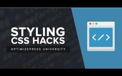 OptimizePress CSS Hacks Font Based Icons