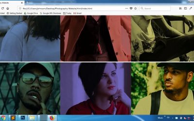 How to create a Photography Website using Html and Css for Photographer Part 1