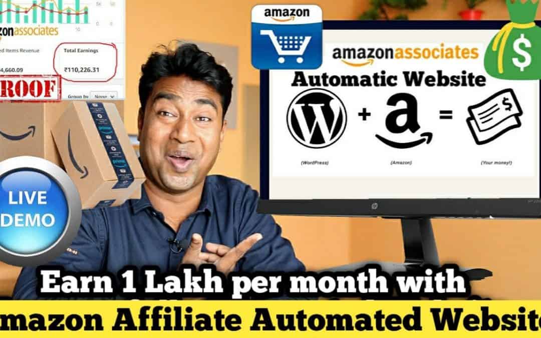 Do It Yourself – Tutorials – How to Create a fully Automatic Amazon Affiliate Website & Earn 1 Lakh + / Month – Live Proof & DEMO