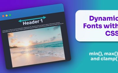 Dynamic Font Size CSS with clamp()