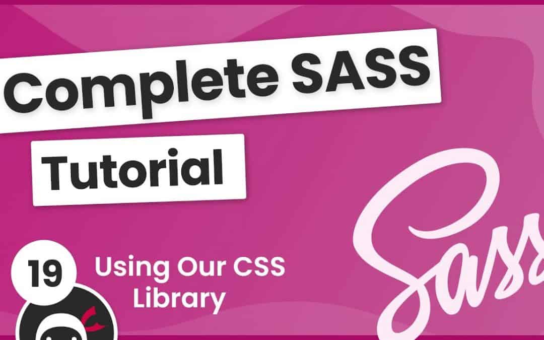 Do It Yourself – Tutorials – SASS Tutorial (build your own CSS library) #18 – Using the CSS Library