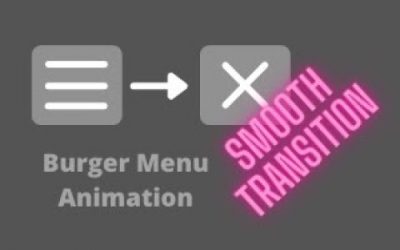 Burger Menu Animation | using CSS | Hamburger