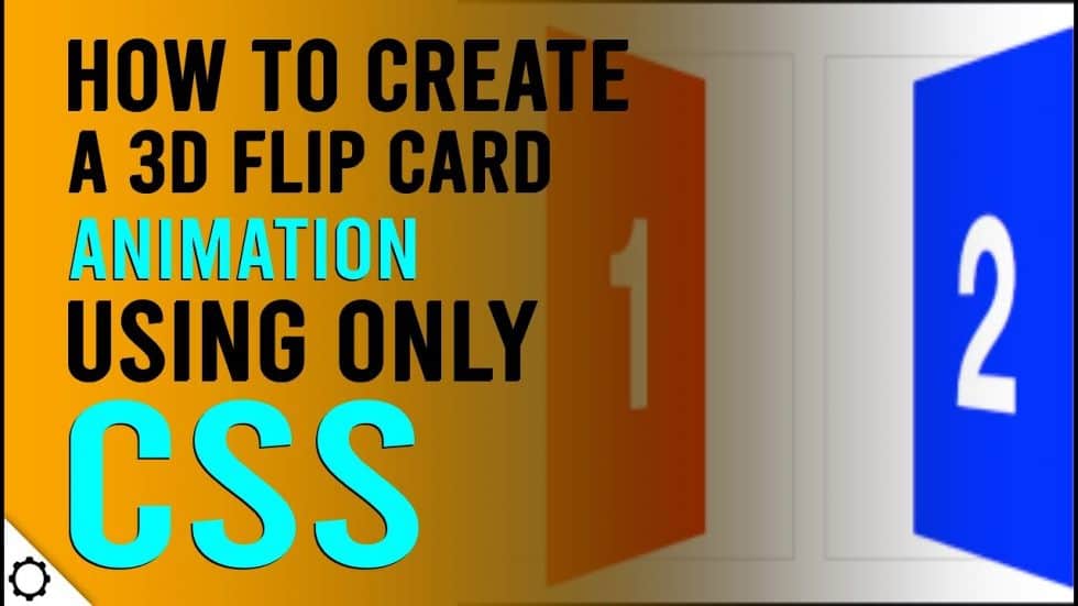 How To Create A Pure CSS 3D Flip Card Animation Without JavaScript ...