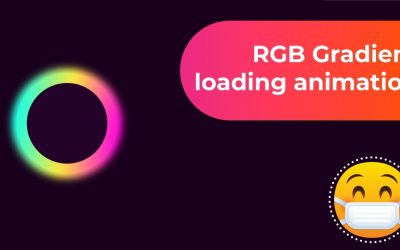 Glowing RGB Gradient loading CSS animation Effects – Ultimate CSS Animation