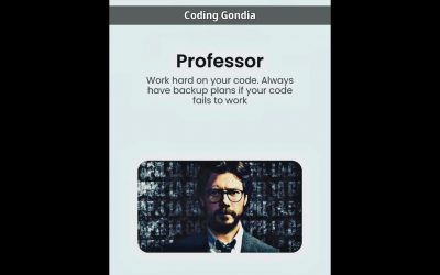 Coding Lessons from Money Heist 🔥😊.. #shorts