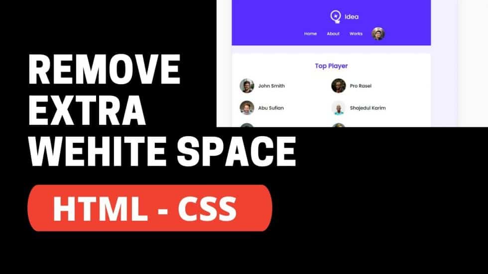 how-to-remove-extra-white-space-from-html-css-website-mobile-or-tab