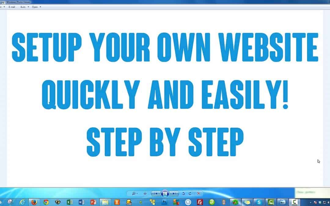 Do It Yourself – Tutorials – How to Setup / Create Your Own Website With WordPress Step by Step EASY!