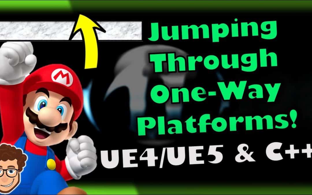 Do It Yourself – Tutorials – Jumping Through One-Way Platforms! | How To Make YOUR OWN SSB Game | Unreal & C++ Tutorial, Part 24