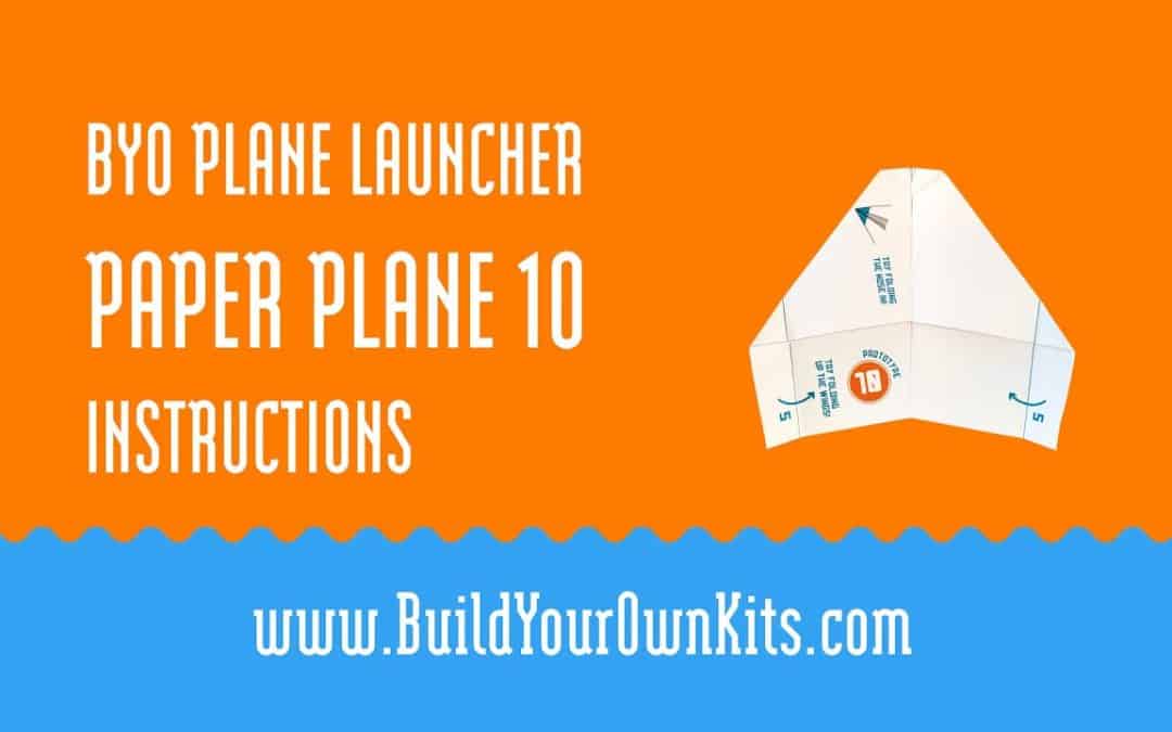 Do It Yourself – Tutorials – Paper Plane 10 Instructions | Build Your Own Kits