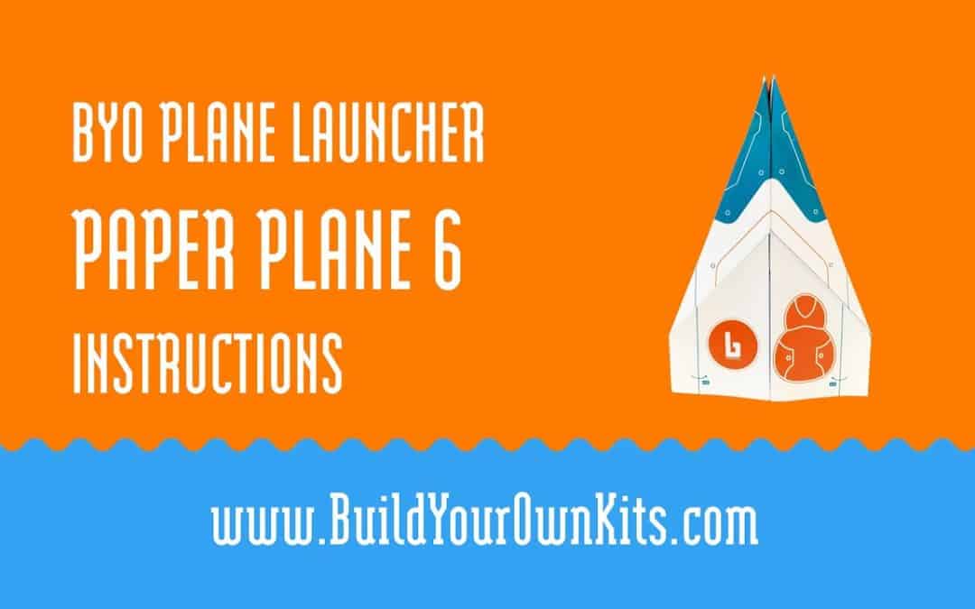 Do It Yourself – Tutorials – Paper Plane 6 Instructions | Build Your Own Kits