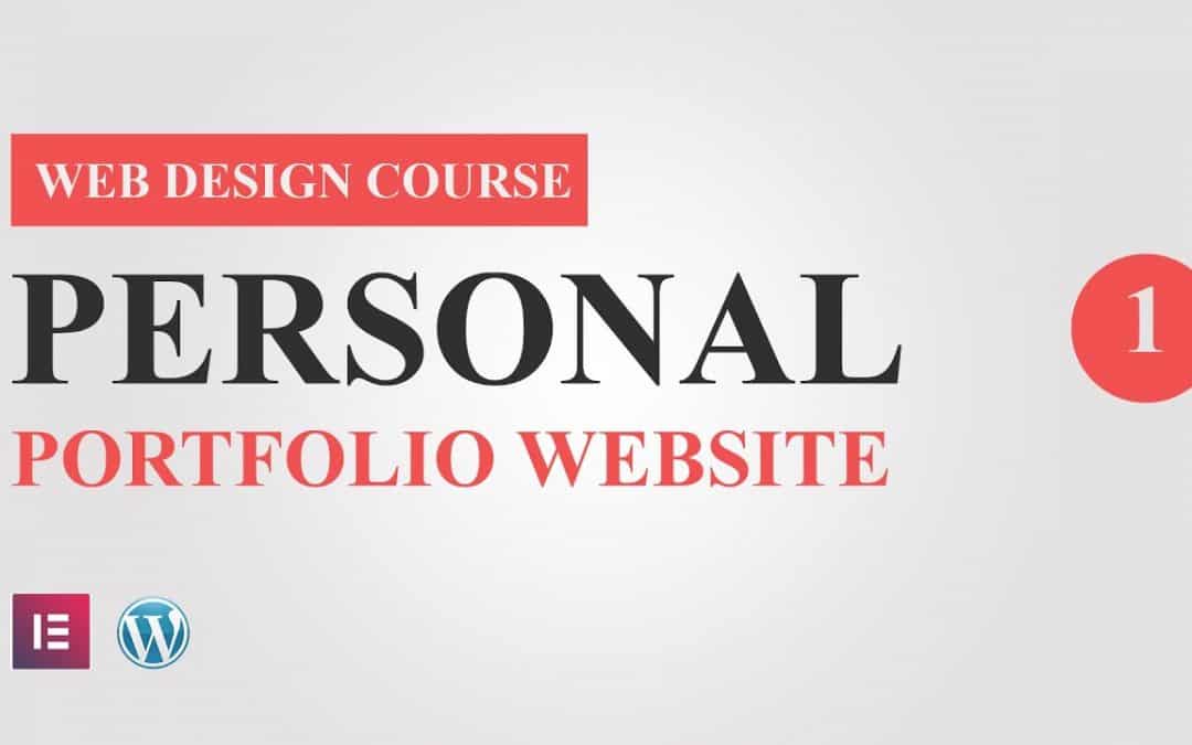 WordPress For Beginners – #1 Portfolio Website Design Tutorial Course for Elementor