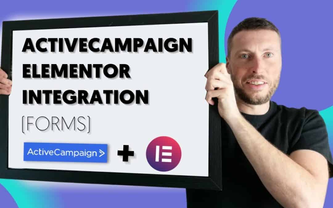 WordPress For Beginners – ActiveCampaign Tutorial For Beginners // ActiveCampaign WordPress Integration For Elementor Forms