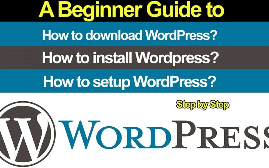 WordPress For Beginners – How to download, install and setup WordPress site locally on XAMPP – Step by step Beginner Guide