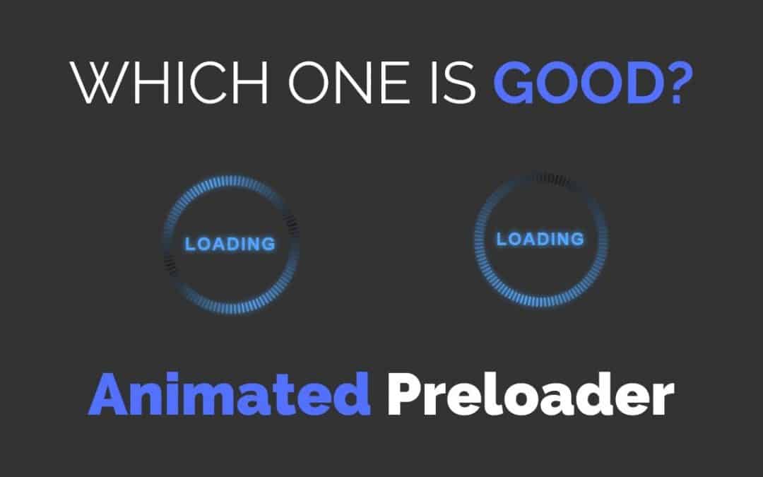 How To Create Animated Preloader using HTML, CSS and JavaScript