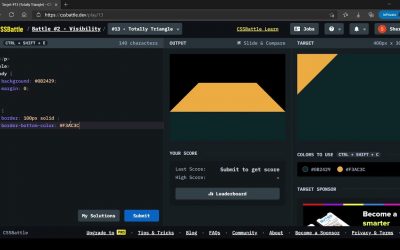 CSS Battle Target #13 | Totally Triangle | All cssbattle.dev solutions