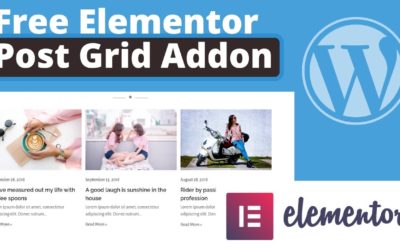 Free Elementor Post Grid Addon – Free Post Grid Plugin WordPress