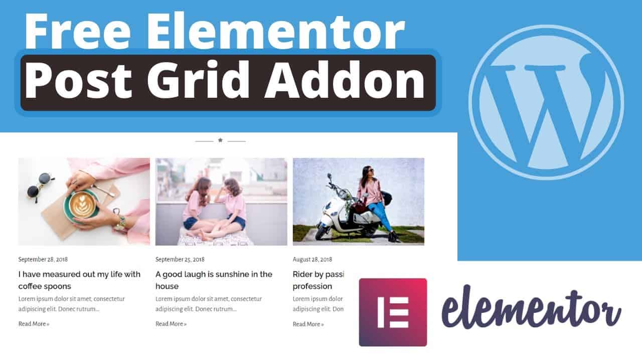 Free Elementor Post Grid Addon - Free Post Grid Plugin Wordpress