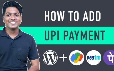 How To Add UPI Payment Gateway In Ecommerce Website