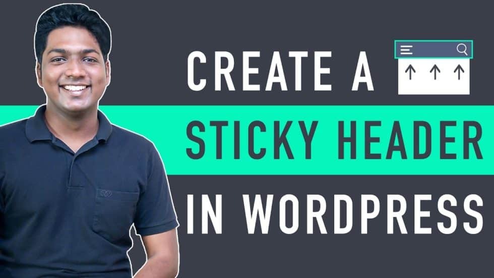 How To Get Sticky Header In Wordpress