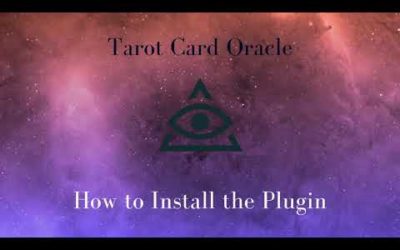 1. How to Install the Tarot Card Oracle WordPress Plugin