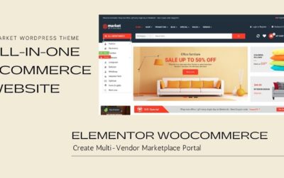 All-in-One Multi-Vendor eCommerce Website | Elementor WooCommerce Theme | eMarket WordPress Theme