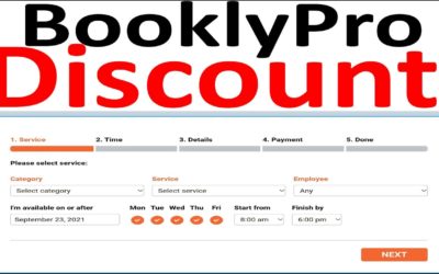 Bookly Pro Discount –  Best Appointment Booking & Scheduling WordPress Plugin